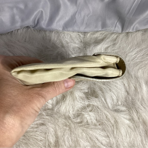 PRADA Vintage Continental Tessuto/ Leather Push Lock Clutch Wallet - Picture 5 of 15